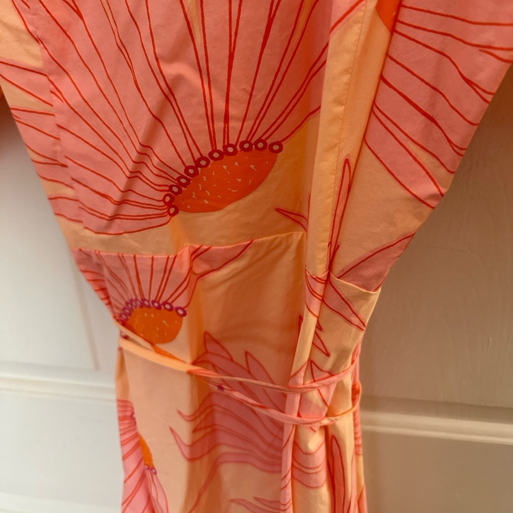 Kate Spade flower wrap dress - Picture 5 of 6